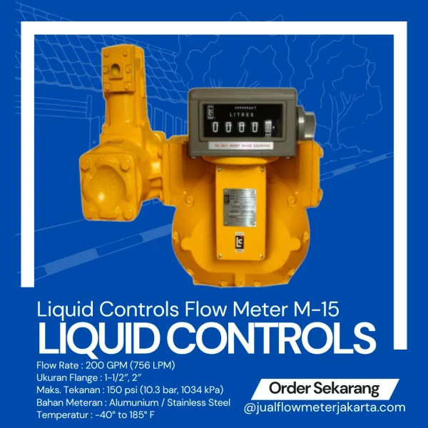 Liquid Controls Flow Meter M-15