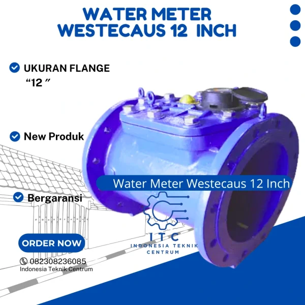 Water Meter Westecaus 12 inch