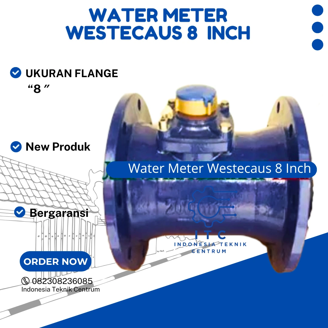 Water Meter Westecaus 8 inch
