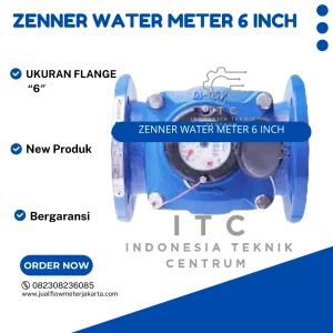 ZENNER WATER Meter 6 INCH