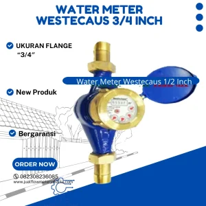 Water Meter Westechaus 3/4 Inch