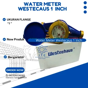 Water Meter Westecaus 1 inch