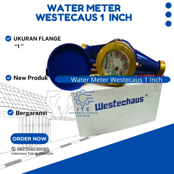 Water Meter Westecaus 1 inch