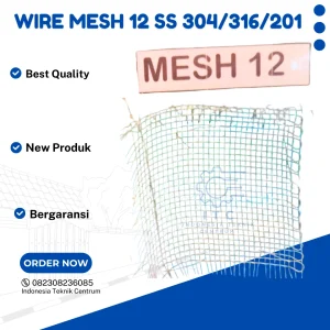 Wire Mesh 12 mm SS 304,316,201