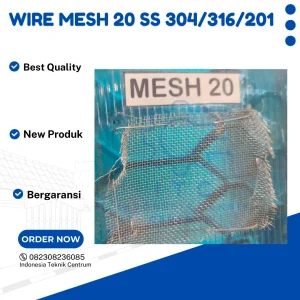 Wire Mesh 20 SS 304/316/201
