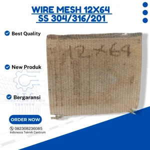 Wire Mesh 12X 64 SS 304/316/201
