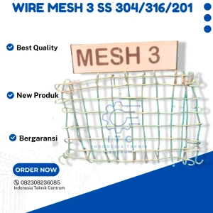 Wire Mesh 3 SS 304/316/201