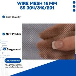Wire Mesh 16 SS 304/316/20