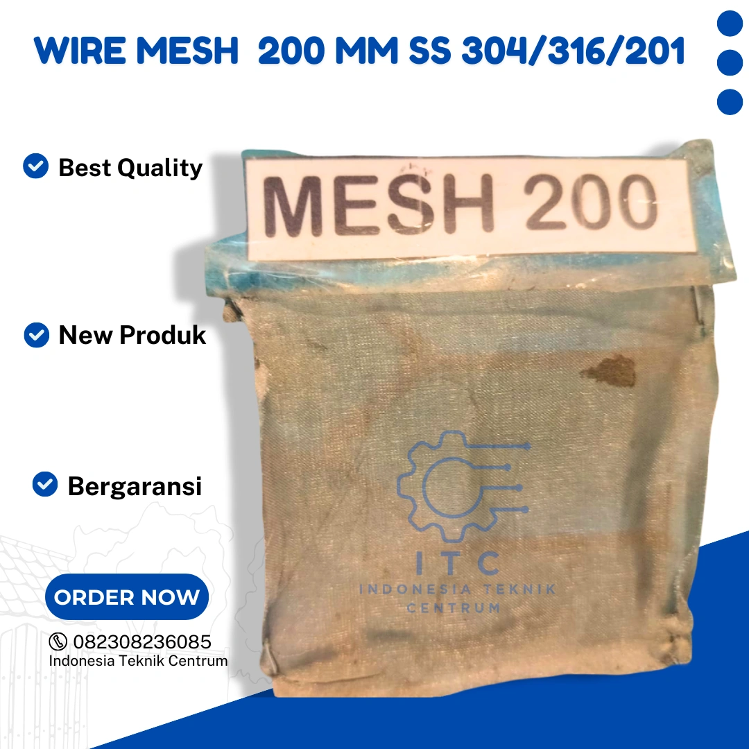 Wire Mesh Double 200 mm SS 304/316/20