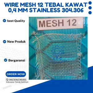 Wire Mesh 12 X 04 mm SS 304,316,201
