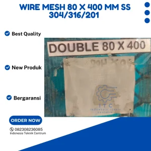 Wire Mesh 80 X 400 mm SS 304/316/20