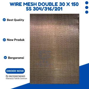 Wire Mesh Double 30 X 50 MM SS 304/316/201
