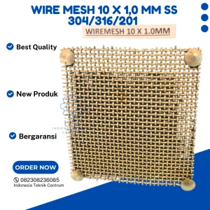 Wire Mesh 10 X 1,0 MM SS 304/316/201