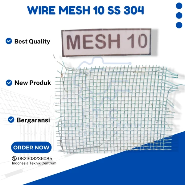 Wire Mesh 10 SS 304,316,201