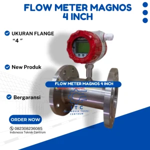 Digital Turbine Flow Meter Magnos 4 inch