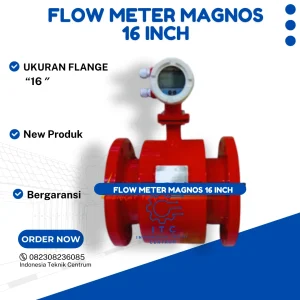 Electromagnetic flow meter magnos Integrated size 16 inch