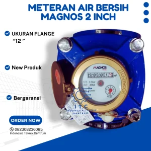 Meteran Air Bersih Magnos 2 Inch