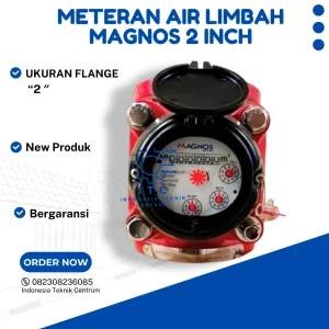 Meteran Air Limbah Magnos 2 Inch