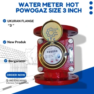 Water Meter Hot Powogaz 3 inch