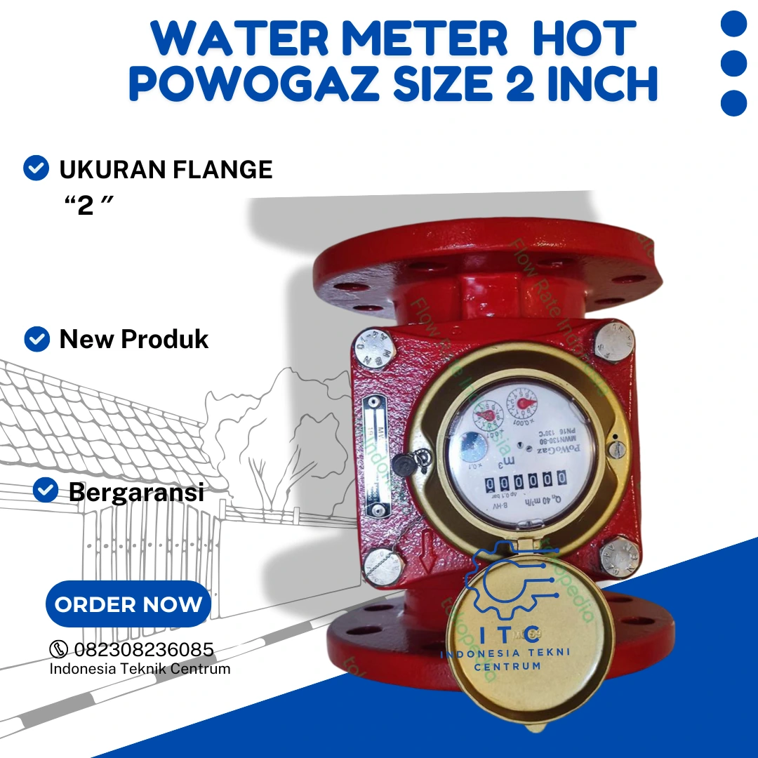 Water meter Hot Powogaz 2 Inch