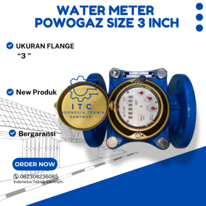 water meter Powogaz size 3 inch