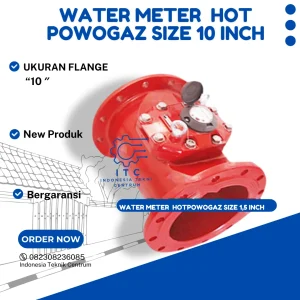 Water meter Hot Powogaz 10 Inch