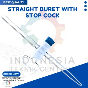 STRAIGHT BURET WITH STOP COCK