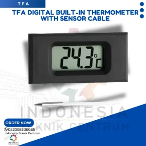 TFA Digital Built-in Thermometer with Sensor Cable