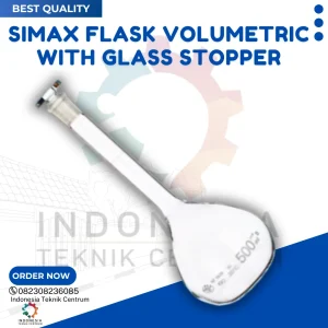 SIMAX Flask Volumetric with Glass Stopper