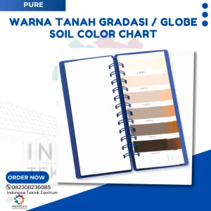 Warna Tanah Gradasi / Globe Soil Color Chart