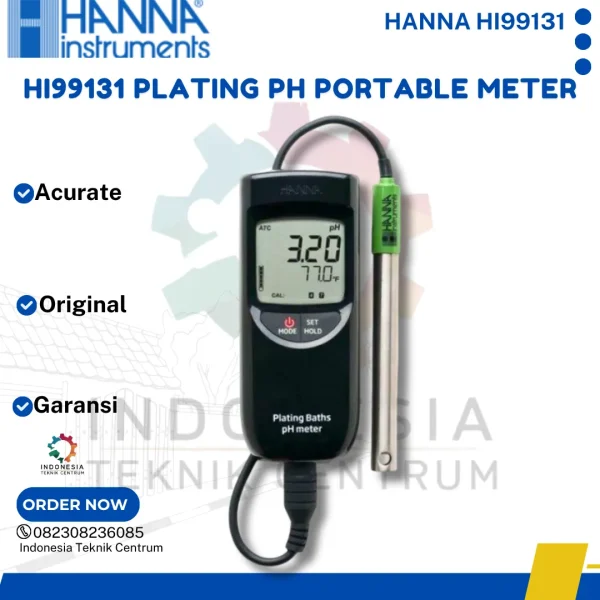 HI99131 Plating pH Portable Meter