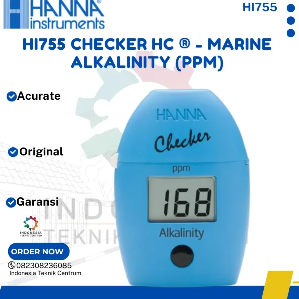 HI755 Checker HC ® - MARINE Alkalinity (ppm)