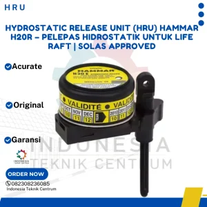 Hydrostatic Release Unit (HRU) Hammar H20R – Pelepas Hidrostatik untuk Life Raft | SOLAS Approved