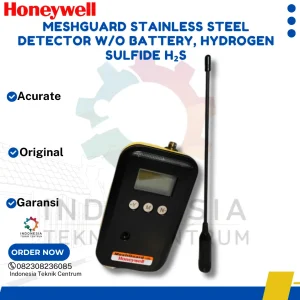 MeshGuard Stainless Steel Detector w/o Battery, Hydrogen Sulfide H₂S