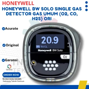 Honeywell BW SOLO Single gas Detector Gas Umum (O2, CO, H2S) Ori