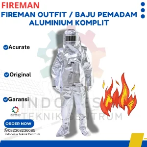 Fireman Outfit / BAJU PEMADAM ALUMINIUM KOMPLIT