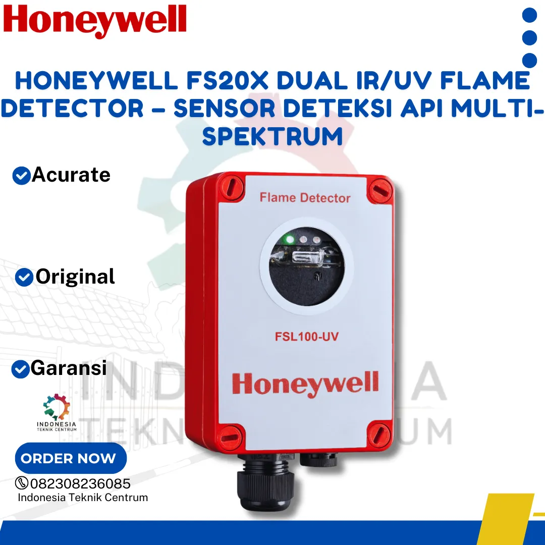 Honeywell FS20X Dual IR/UV Flame Detector – Sensor Deteksi Api Multi-Spektrum