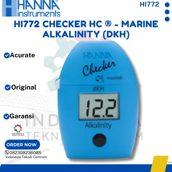 HI772 Checker HC ® - MARINE Alkalinity (dKH)