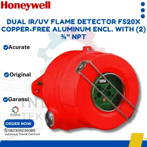 DUAL IR/UV FLAME DETECTOR FS20X Copper-Free Aluminum Encl. with (2) ¾” NPT