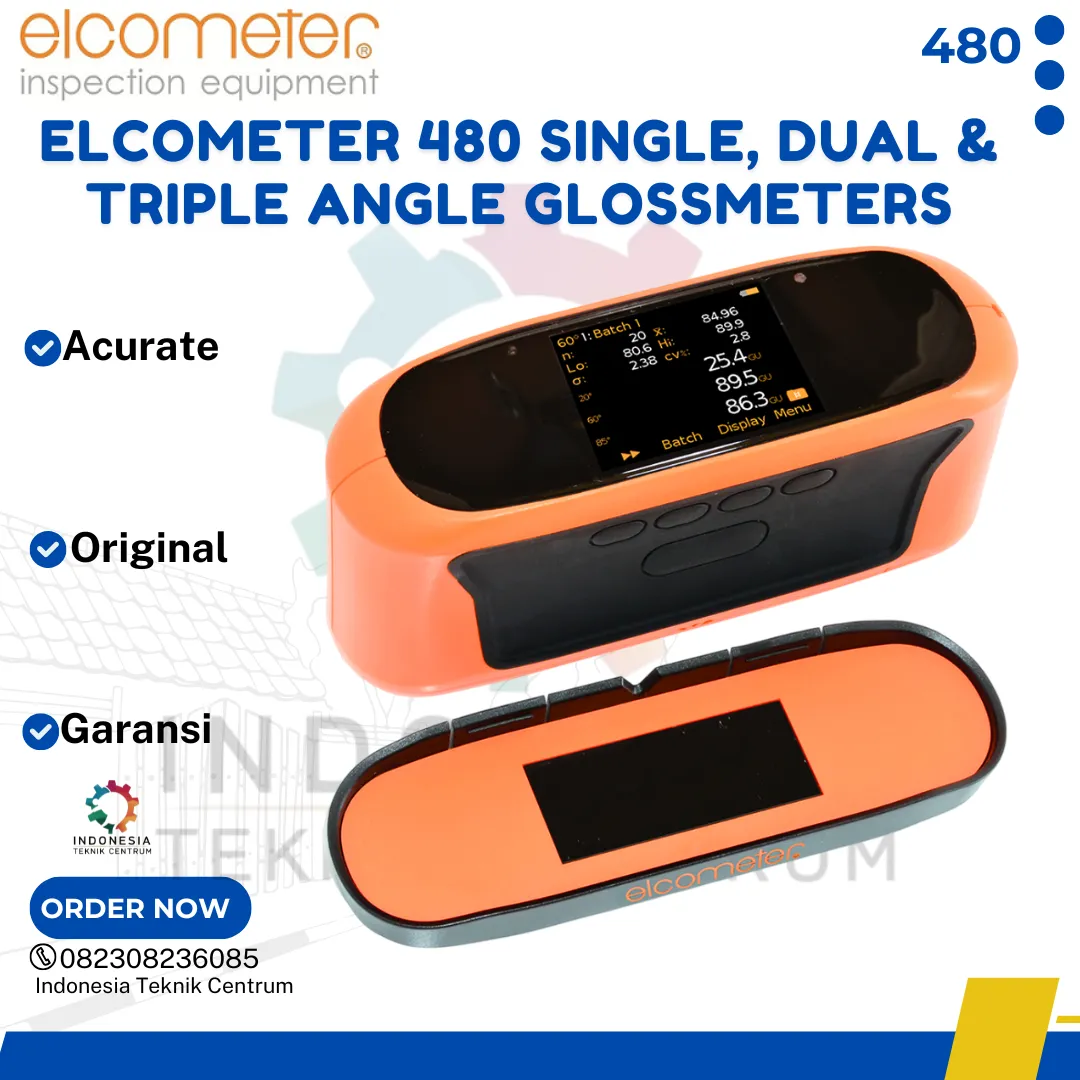 Elcometer 480 Single, Dual & Triple Angle Glossmeters