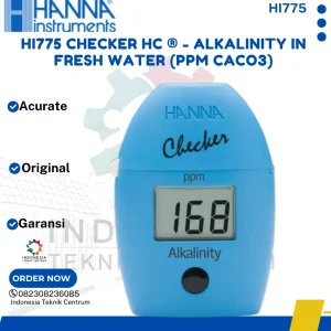 HI775 Checker HC ® - Alkalinity in fresh water (ppm CaCO3)