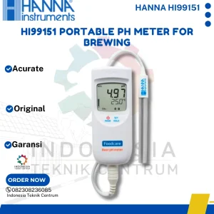 HI99161 Portable pH Meter for Food and Dairy