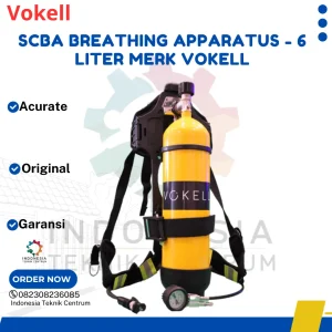 SCBA BREATHING APPARATUS - 6 Liter Merk Vokell