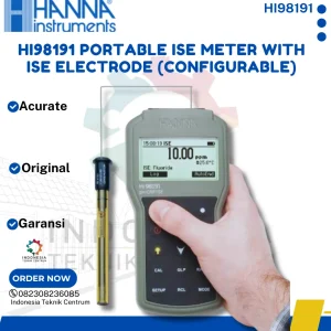 HI98191 Portable ISE Meter with ISE electrode (Configurable)