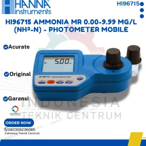 HI96715 Ammonia MR 0.00-9.99 mg/L (NH³-N) - Photometer mobile