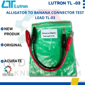 Lutron Alligator to Banana Connector Test Lead TL-03