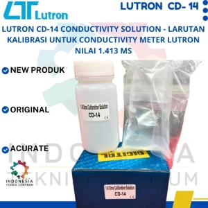Lutron CD-14 Conductivity Solution - larutan kalibrasi untuk Conductivity Meter LUTRON nilai 1.413 mS