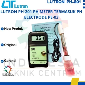 Lutron PH-201 PH Meter termasuk PH Electrode PE-03