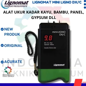 LIGNOMAT Miniligno DX/C Alat Ukur Kadar Kayu, Bambu, Panel, Gypsum