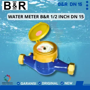 Water Meter BR 1/2 Inch Flow Meter DN15 Meter Air